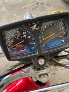 Honda cg 125  2024 full lush drive 18km