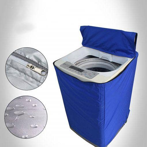 Waterproof & Dustproof Washing Machine Cover for Top Load 8kg to 10kg 4