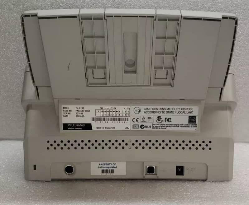 Fujitsu FI-6130 Duplex Documents and Card Scanner 40ppm/80ipm 5