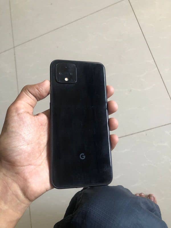 Google Pixel 4 (Box+Cover+Charger free) 1