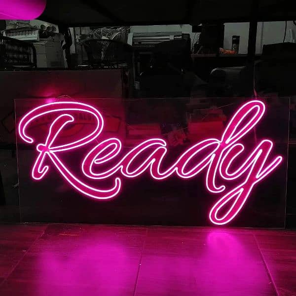 Neon Lights/Neon Sign/light sign/Acrylic sign/3d sign board 5