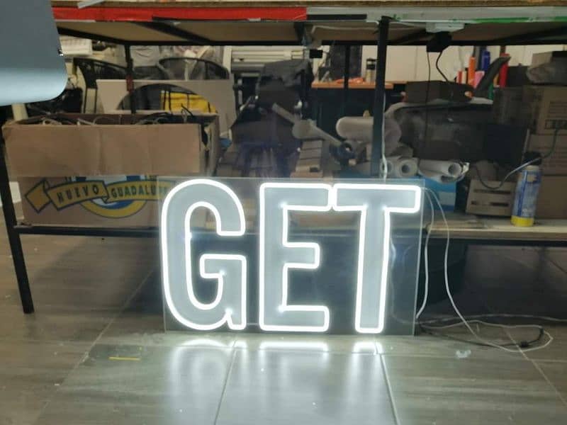 Neon Lights/Neon Sign/light sign/Acrylic sign/3d sign board 6