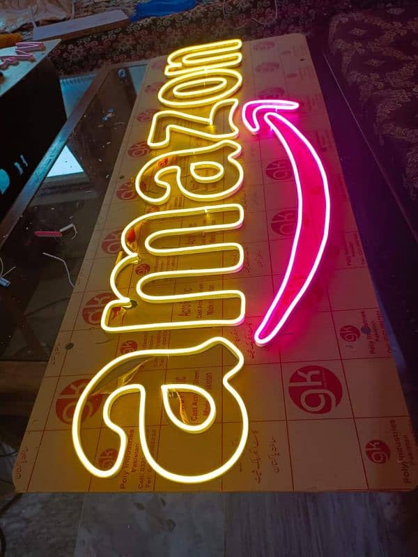 Neon Lights/Neon Sign/light sign/Acrylic sign/3d sign board 9