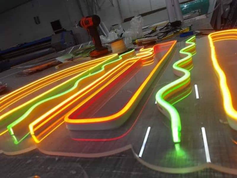 Neon Lights/Neon Sign/light sign/Acrylic sign/3d sign board 12