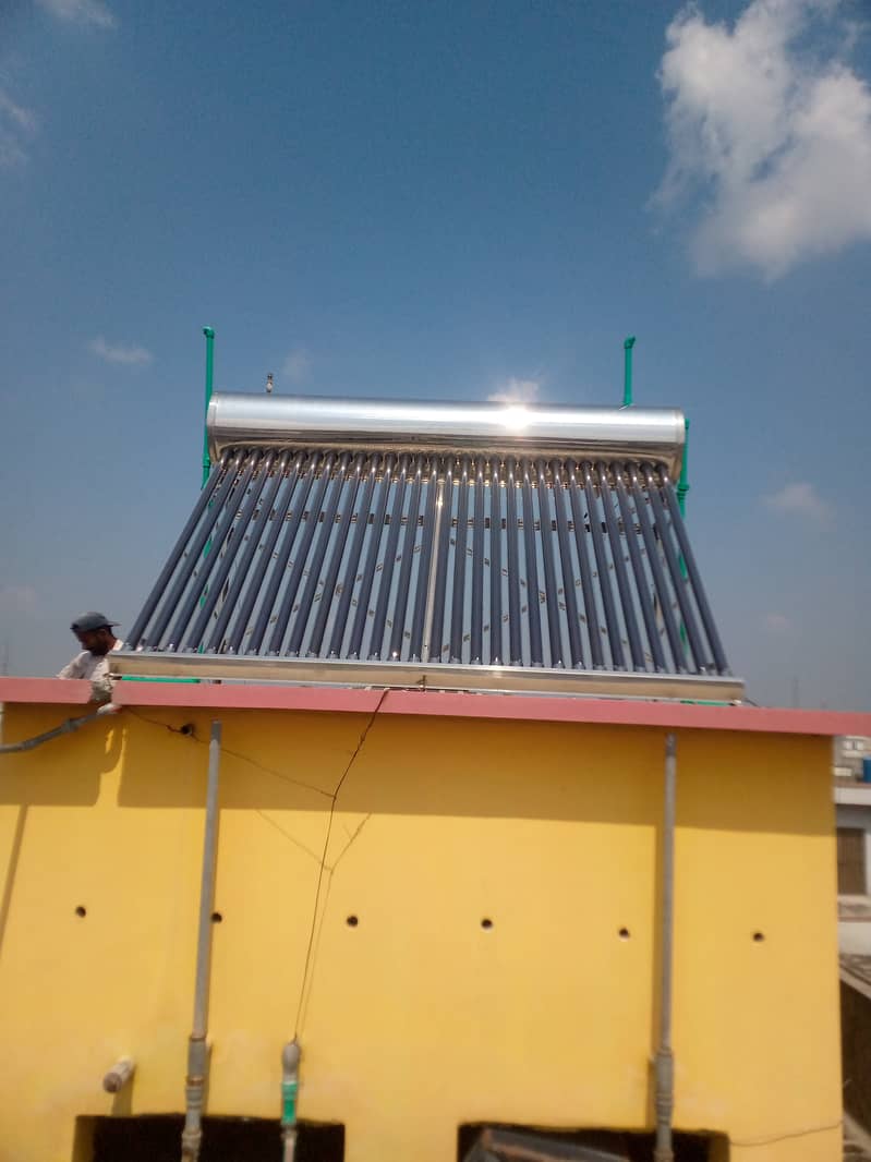 Solar Geyser, Get ZERO BILL OF GAS, FREE HOT WATER FROM SUN, IMPORTED 0