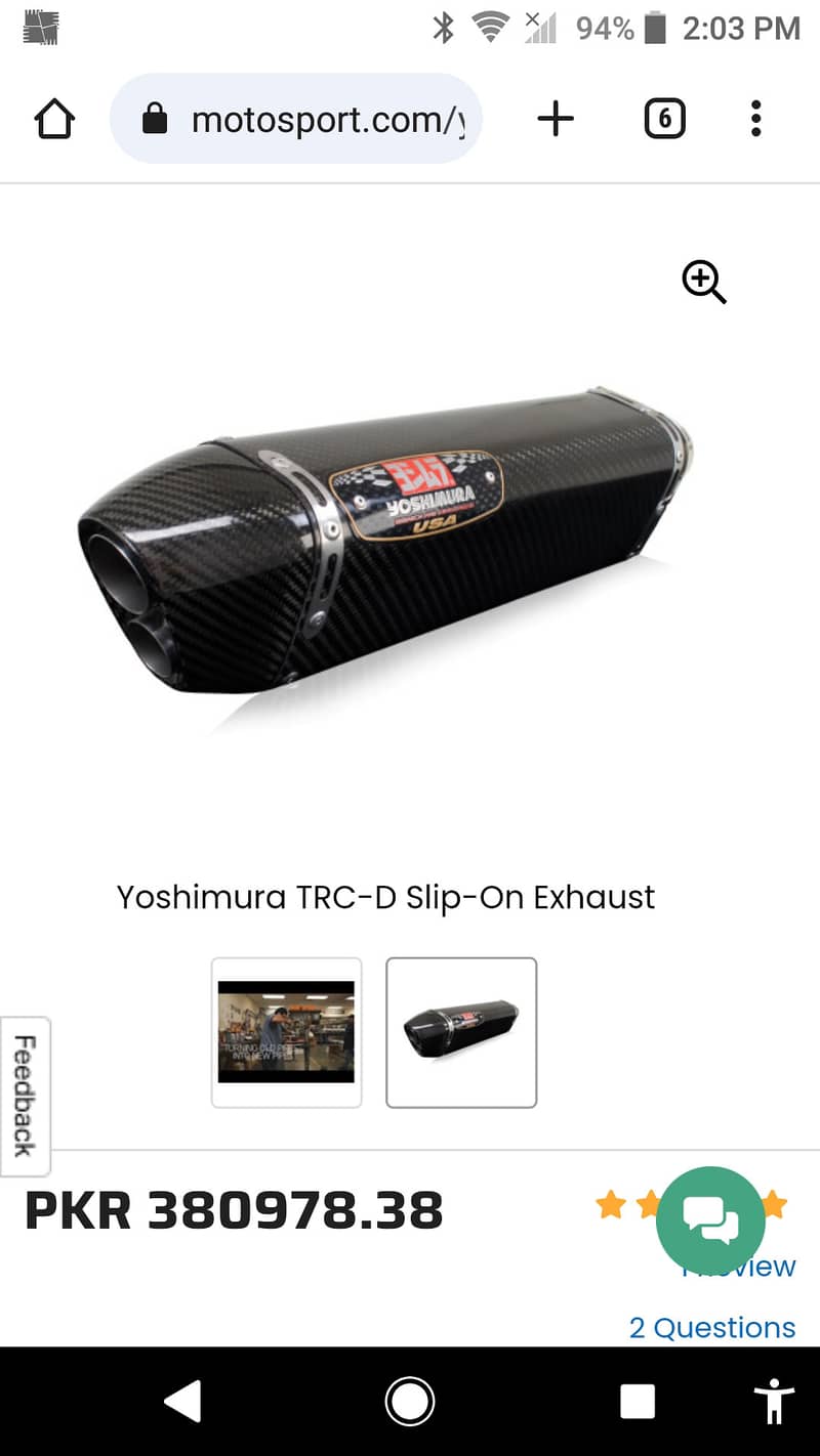 Yoshimura trd-d slip on 3