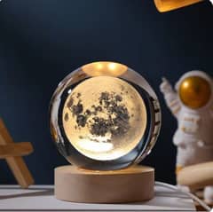 6cm 3D Crystal Ball Crystal Planet