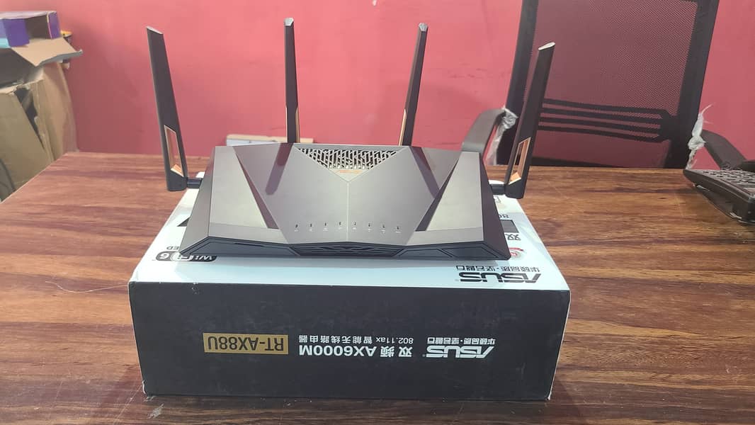 ASUS RT-AX88U AX6000 Wireless Dual-Band Wi-Fi 6 Smart Router(Box Pack) 15