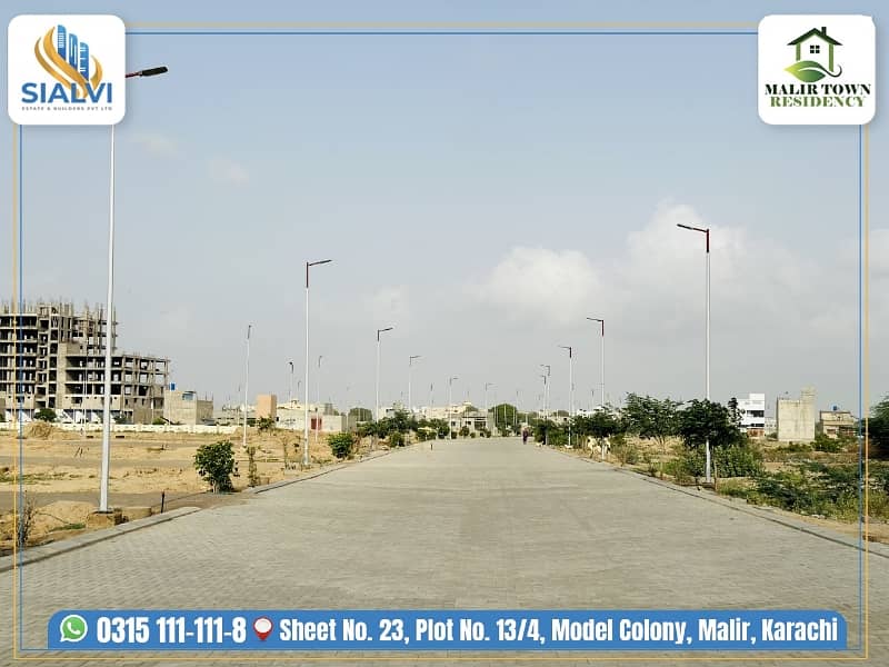 Plot For Sale In Malir Town Residency Phase 1 Saifullah Sialvi Estate And Builders Pvt Ltd 5