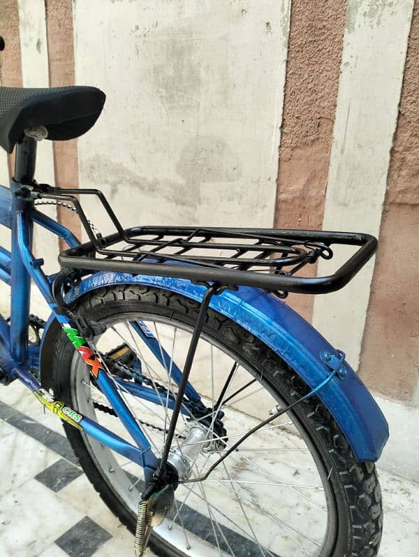 cycle in blue colour 2