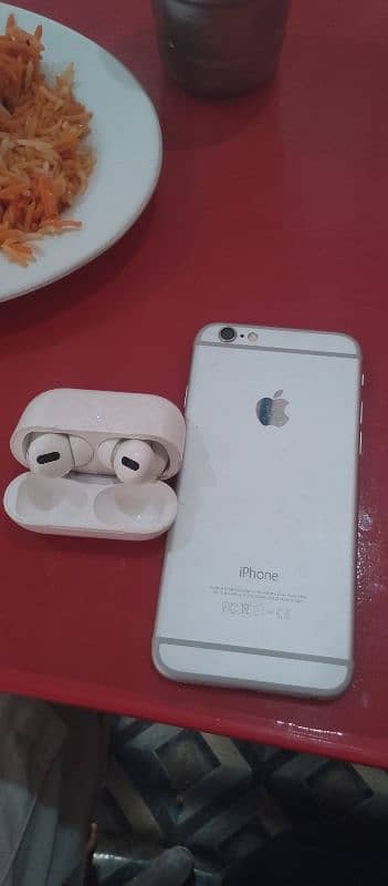 Iphone6 and Airpods Pro and new Zong WiFi 2