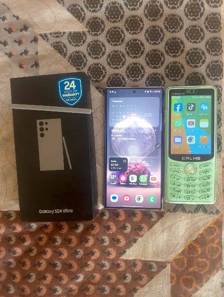 Samsung S24 Ultra + One gift mobile 0