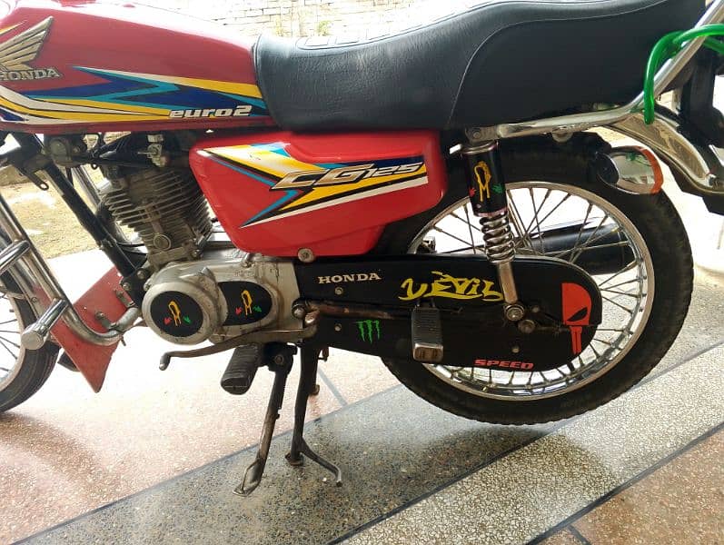 Honda Cg125 2019 Model Lah Number For Sale 12