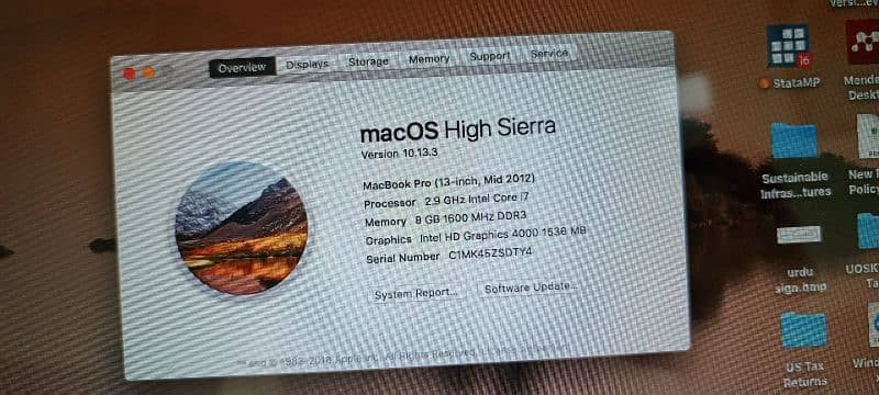 Mac book pro, core I 7, 7th gen, with Genuine window with VMWare 0