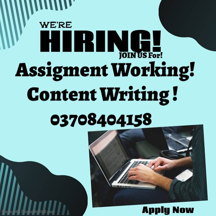 part time/home base/online/assignment/content writing/work from home 0