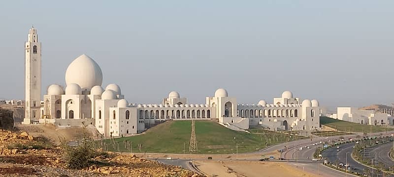 Bahria Hills Plots FOR SALE. Facing Jinnah Avenue and 2km from Main Entrance of BTK Heighted Location 9