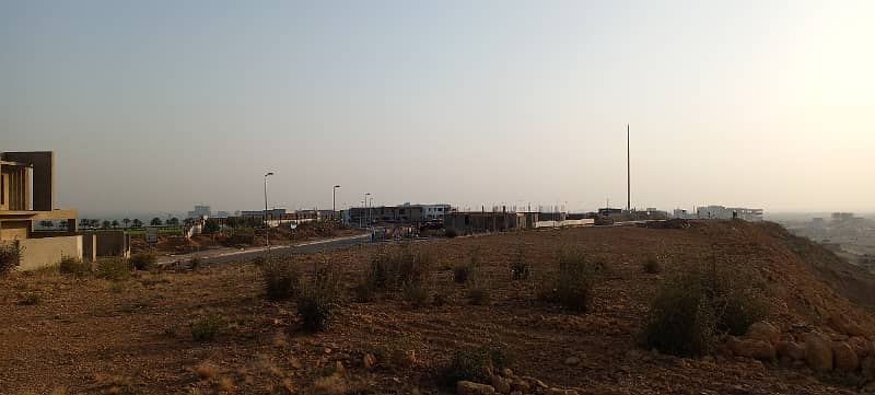 Bahria Hills Plots FOR SALE. Facing Jinnah Avenue and 2km from Main Entrance of BTK Heighted Location 17