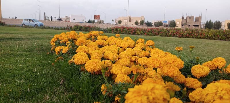 Bahria Hills Plots FOR SALE. Facing Jinnah Avenue and 2km from Main Entrance of BTK Heighted Location 36