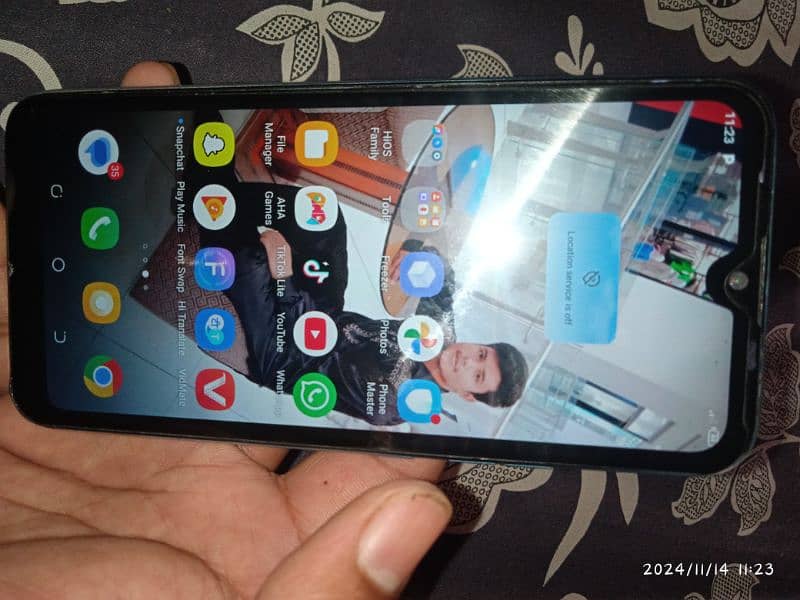 Tecno spark go  10 by 10 condition 2