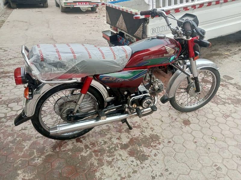 Honda 70 Model 2018 Panjab Number 2