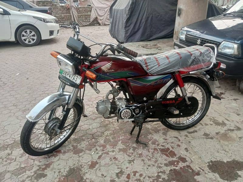 Honda 70 Model 2018 Panjab Number 3