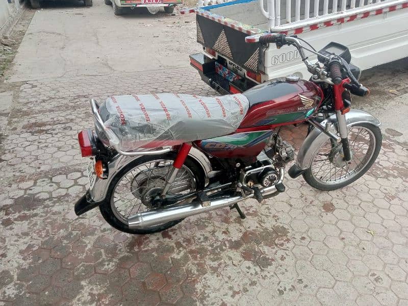 Honda 70 Model 2018 Panjab Number 4