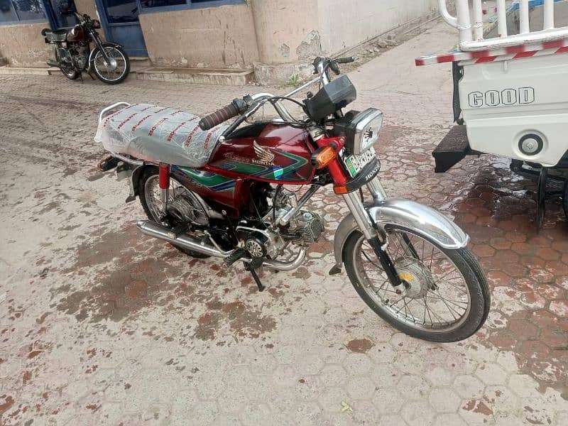 Honda 70 Model 2018 Panjab Number 5