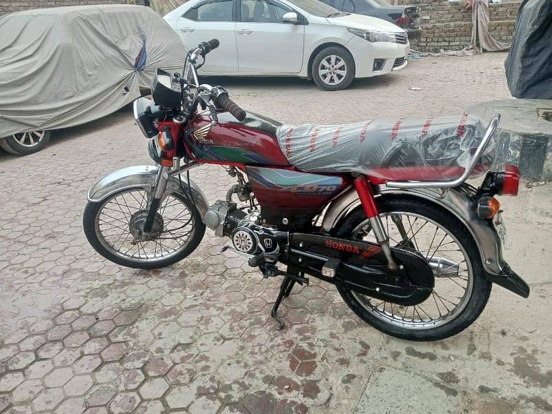 Honda 70 Model 2018 Panjab Number 14