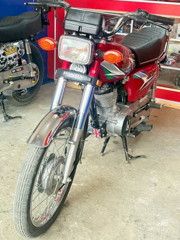 Honda Cg 125 2023 _All punjab number 2