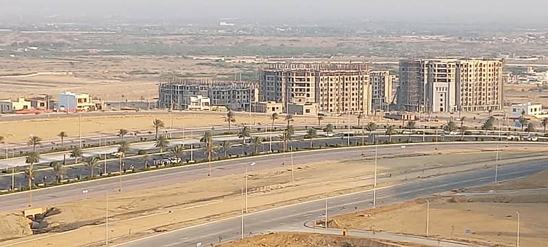 Bahria Hills Plots FOR SALE. Facing Jinnah Avenue and 2km from Main Entrance of BTK Heighted Location 25