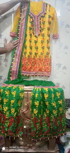 Bridal Mehandi Dress