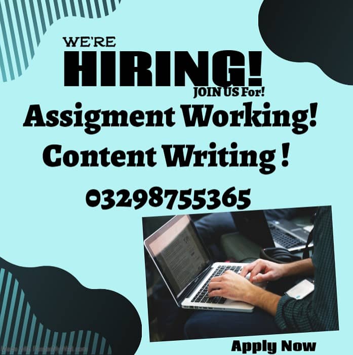 part time/home base/online/assignment/content writing/work from home 0