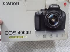 Canon EOS 4000D DSLR With EF-S 18-55mm F3.5-5.6 III Lens . . .