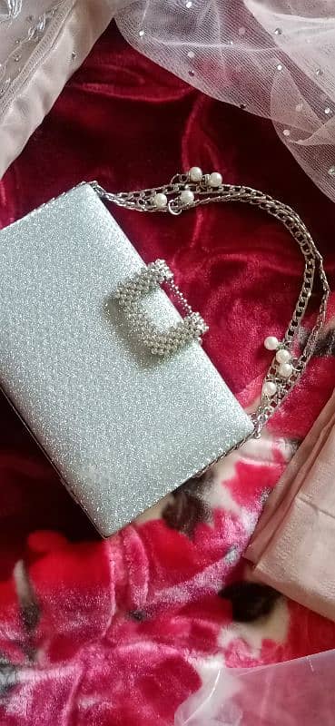 jewelry and clutch both are for sale 2