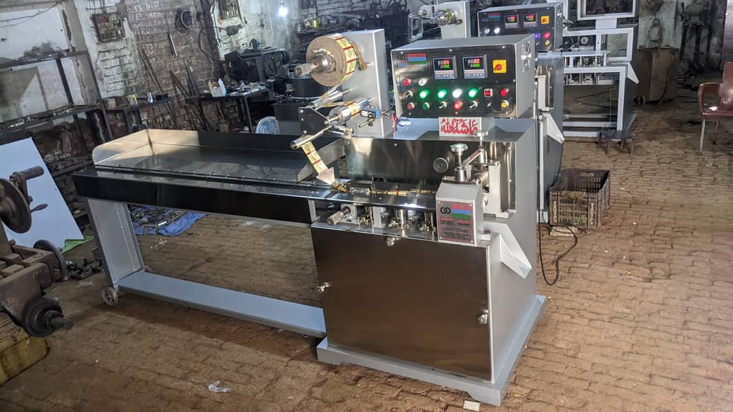 Chocolate/Surf/Bun/Shawarma/Kulfi/Pouch/Rus/Rusk/Soap Packing Machine 6