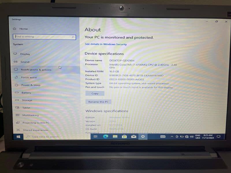 lenovo ideapad z710 | 16 gb ram | 512 ssd | 6 gb extended graphic card 5