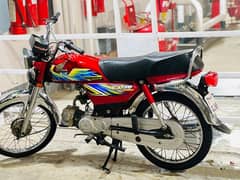 HONDA CD70/ MODLE 2021/ CONDATION 10 BY 10