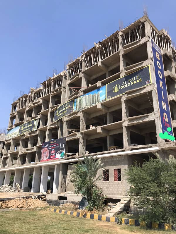 Prime Location SCHEME 33 APPARTMENT AVAILABLE ON EASY INSTALLMENT For Sale In The Perfect Location Of Al-Rauf Gold Raas 9