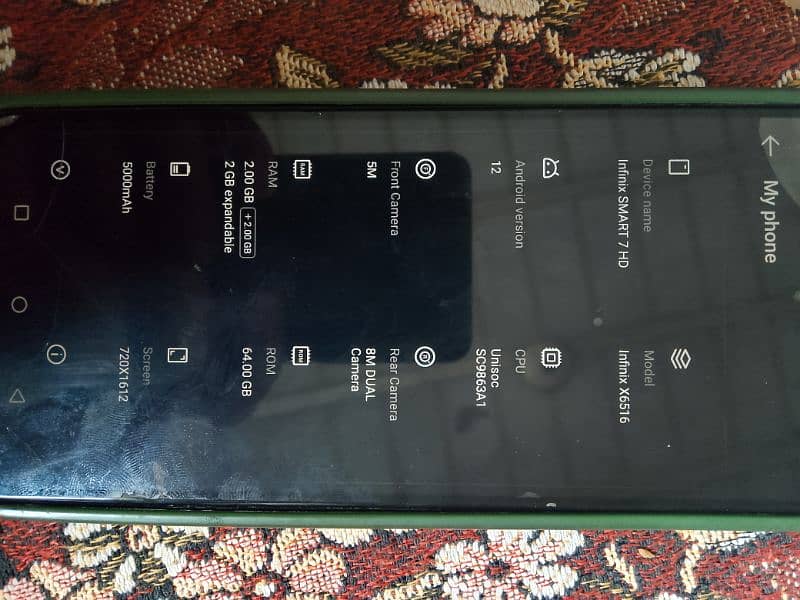 Infinix smart 7 HD 10/9 1