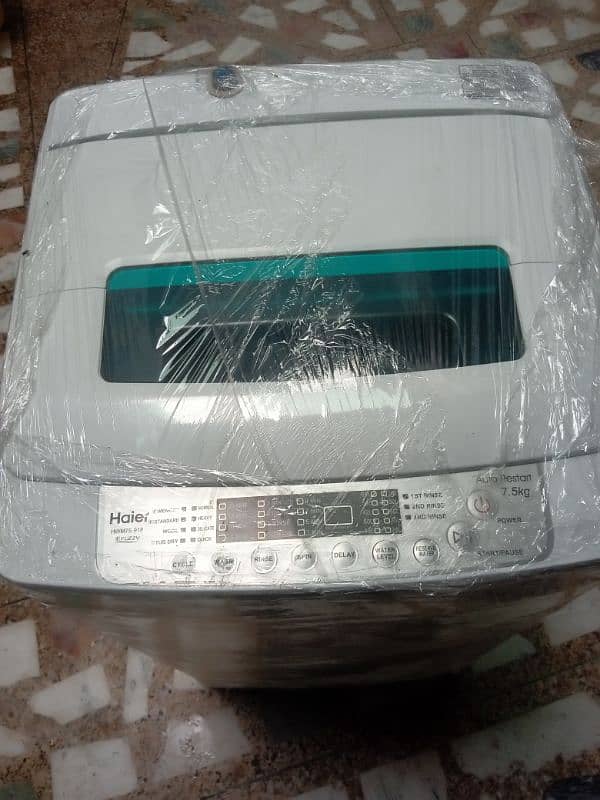 haier 7.5 top lod excellent condition 6