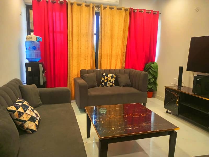 Fully furnished apartment available for rent in bahria enclave Islamabad 24