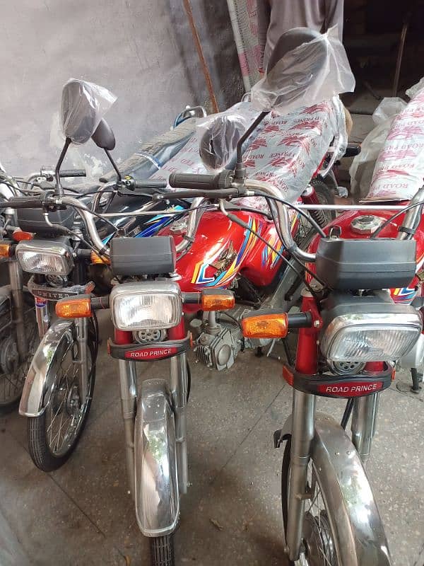 road prince 70cc new 1 lac 0