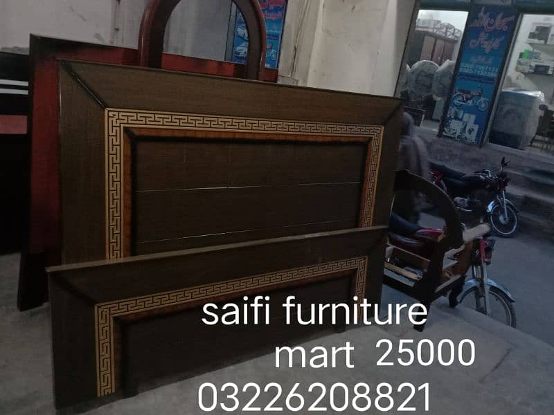 Brand New double bed/bed set/brass bed/side table/complete bedset 12