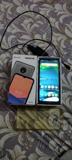 Nokia c21 (2/32) in warranty