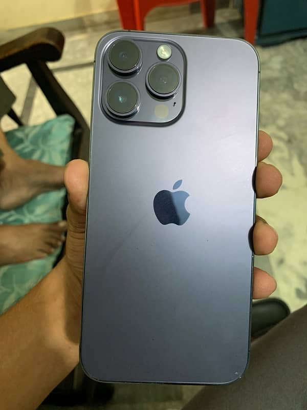 iPhone 14 Pro Max 256gb deep Purple PTA approved 2