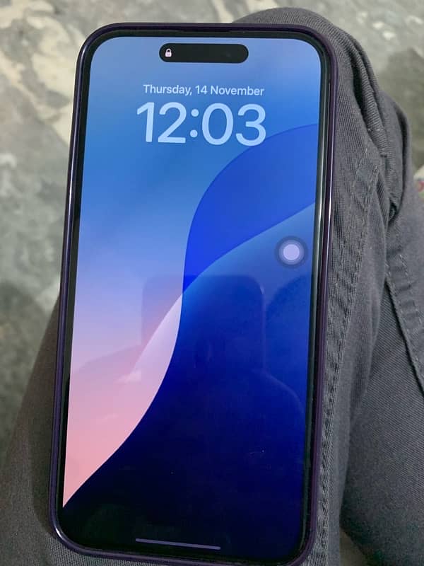 iPhone 14 Pro Max 256gb deep Purple PTA approved 6