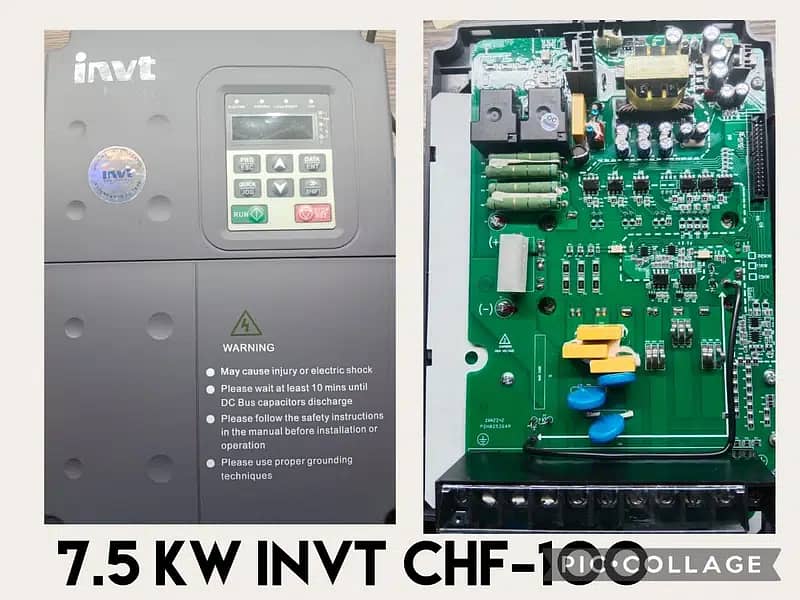 7.5 kw Invt CHF 100 VFD Inverter Tubewall/Atta Chaki/Industrial Motor 6