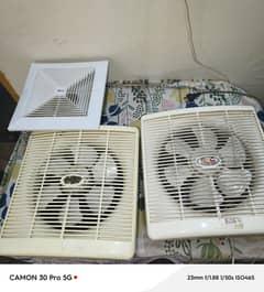 1 GFC Exhaust Fans and 1 Rico Selling Exhaust Fan