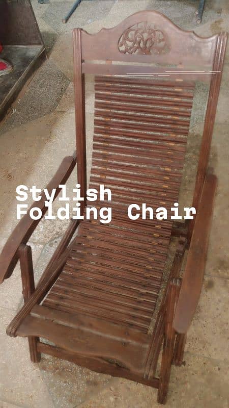 wooden relaxing chair 2