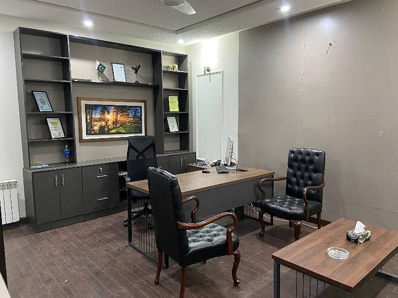 Furnished Office For Rent in E-11 Main Double Road 2